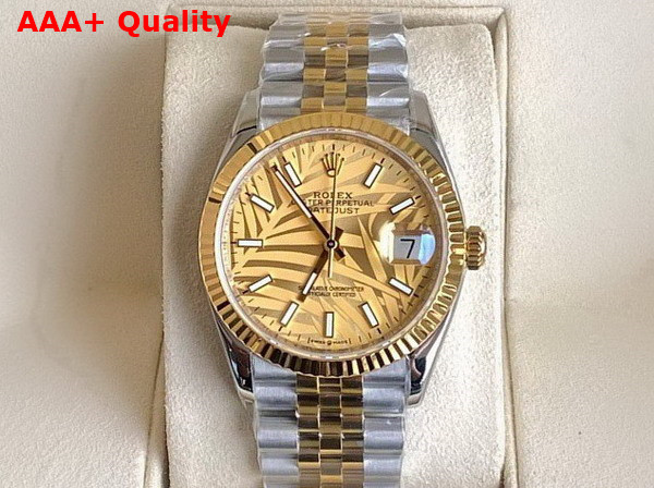 Rolex Datejust 36 Oyster 36mm Oystersteel and Yellow Gold Reference 126203 Replica