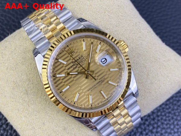 Rolex Datejust 36 Oyster 36mm Oystersteel and Yellow Gold Reference 126233 Replica