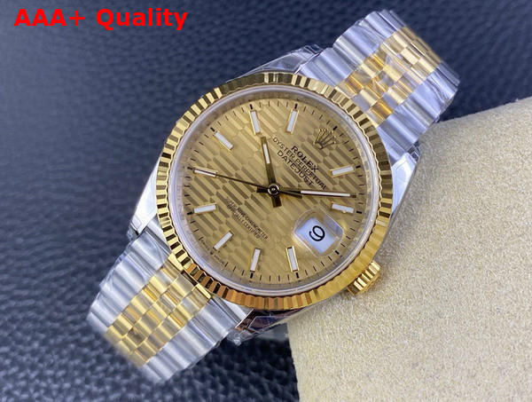 Rolex Datejust 36 Oyster 36mm Oystersteel and Yellow Gold Reference 126233 Replica