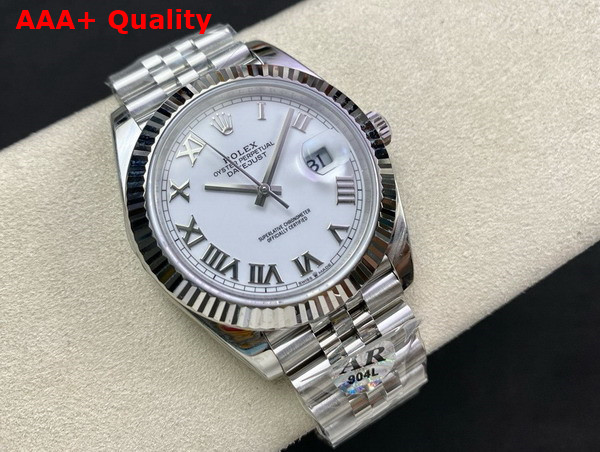 Rolex Datejust 41 Oyster 41mm Oystersteel and White Gold Reference 126334 Replica