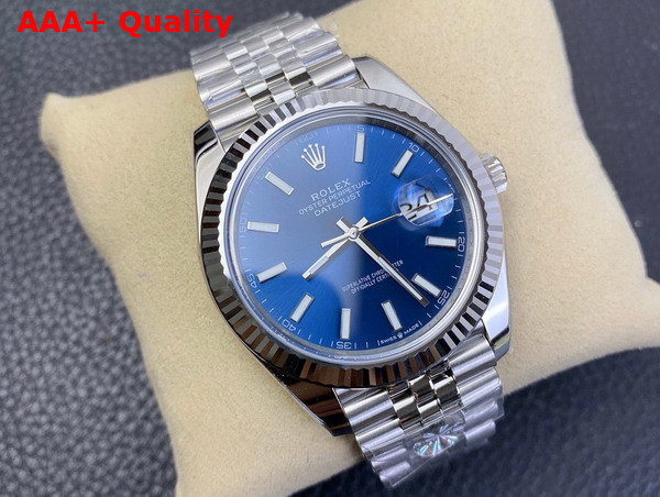 Rolex Datejust 41 Oyster 41mm Oystersteel and White Gold Referene 126334 Replica