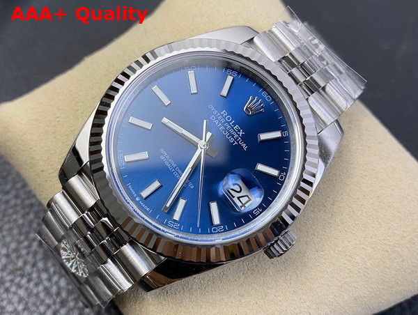 Rolex Datejust 41 Oyster 41mm Oystersteel and White Gold Referene 126334 Replica