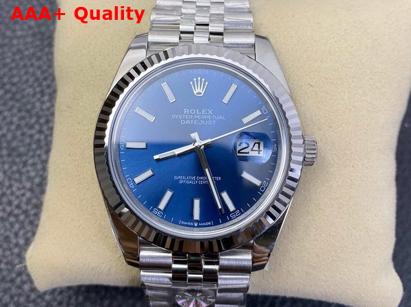 Rolex Datejust 41 Oyster 41mm Oystersteel and White Gold Referene 126334 Replica