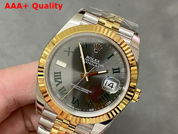 Rolex Datejust 41 Oyster 41mm Oystersteel and Yellow Gold Replica