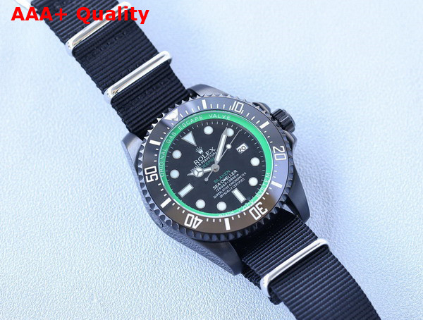 Rolex Deepsea Watch Black and Green Replica