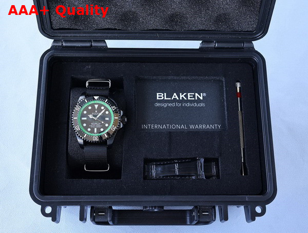 Rolex Deepsea Watch Black and Green Replica