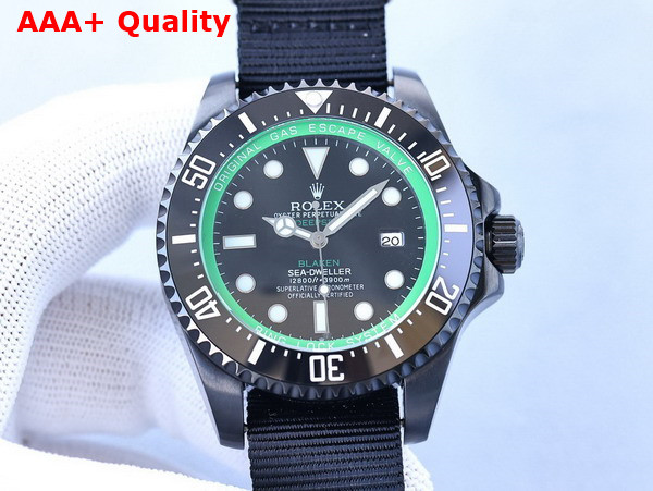 Rolex Deepsea Watch Black and Green Replica