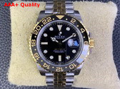 Rolex GMT Master II Oyster 40mm Oystersteel and Yellow Gold Replica