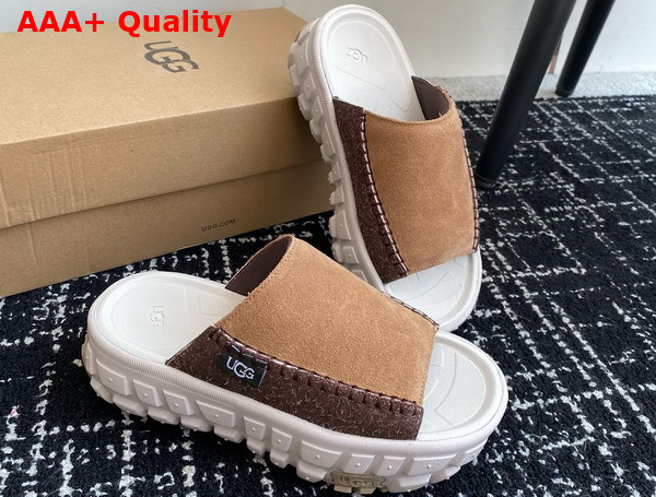 UGG All Gender Venture Daze Slide Chestnut Ceramic Replica