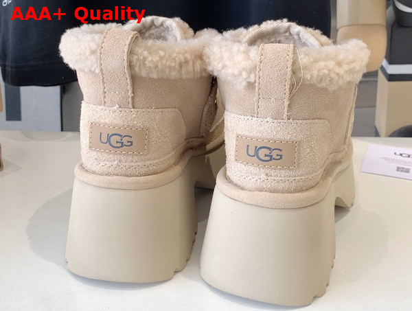 UGG Classic New Heights Lace Up Boot in Sand Replica