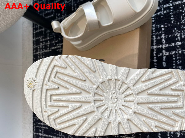 UGG Goldenglow Sandal in Beige Tpu Rubber Replica