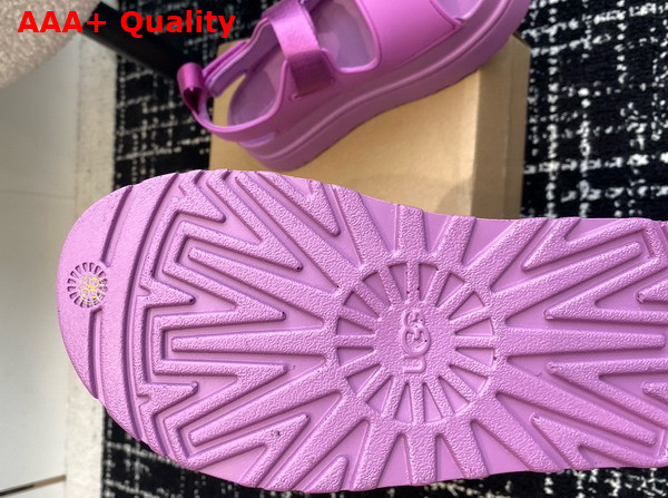 UGG Goldenglow Sandal in Mangosteen Tpu Rubber Replica