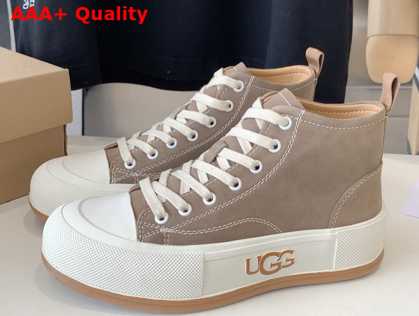 UGG High Top Sneaker in Hickory Replica