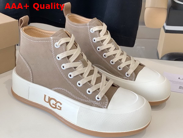 UGG High Top Sneaker in Hickory Replica