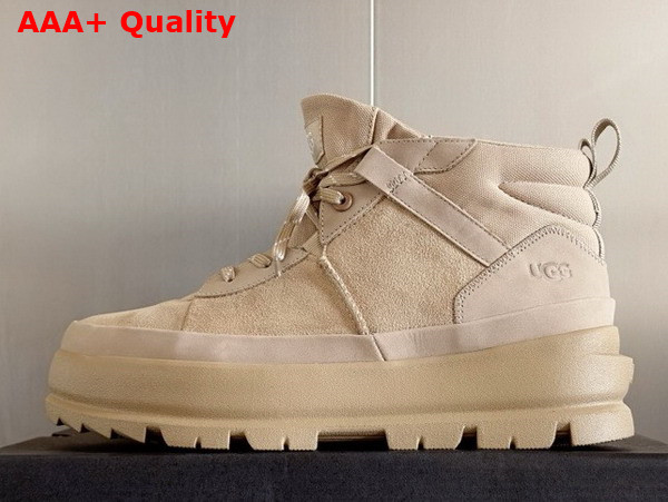 UGG Men Lug Chukka Sneaker in Sand Replica