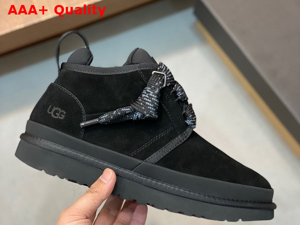 UGG Neumel FT Black Suede Replica