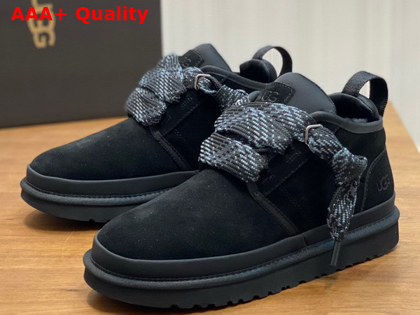 UGG Neumel FT Black Suede Replica