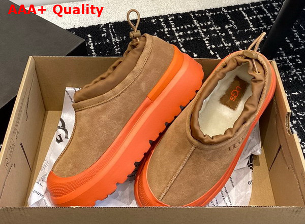 UGG Tasman Weather Hybrid in Chestnut and Orange Replica