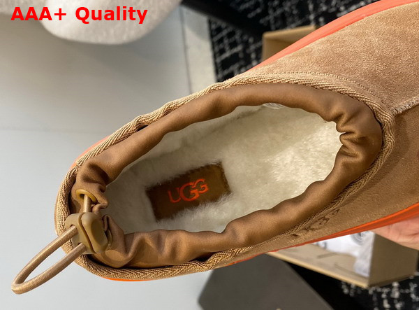 UGG Tasman Weather Hybrid in Chestnut and Orange Replica