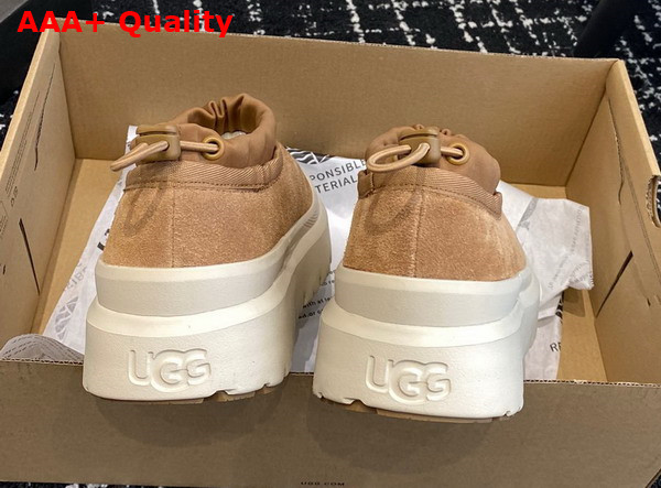 UGG Tasman Weather Hybrid in Chestnut and White Cap Replica