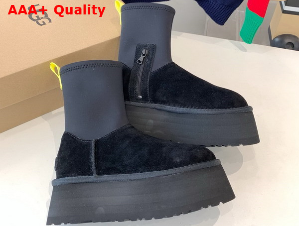 UGG Women Classic Dipper Boot in Black Replica