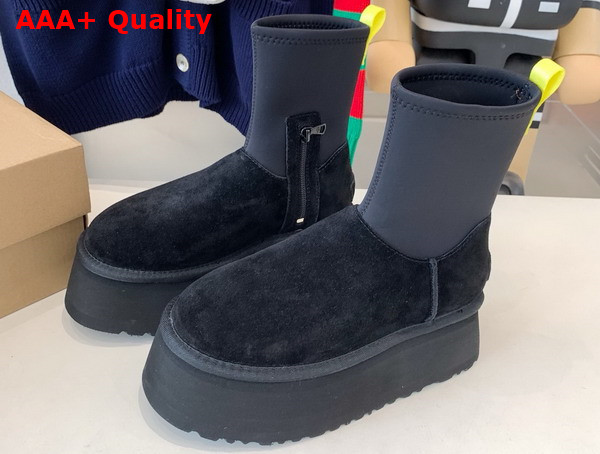 UGG Women Classic Dipper Boot in Black Replica