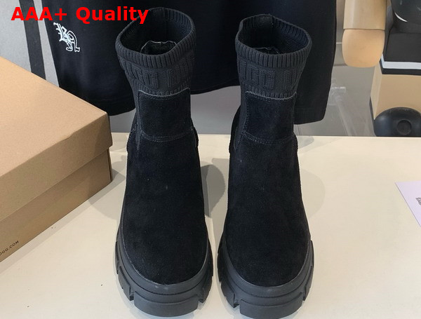 UGG Womens Brooklyn Chelsea Boot in Black Replica