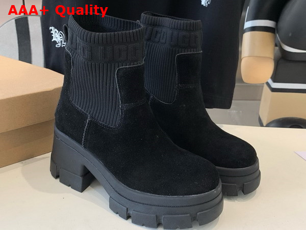 UGG Womens Brooklyn Chelsea Boot in Black Replica