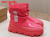 UGG Womens Classic Brellah Mini Boot in Super Coral Replica