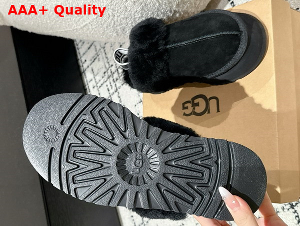 UGG Womens Funkette Slipper in Black Replica