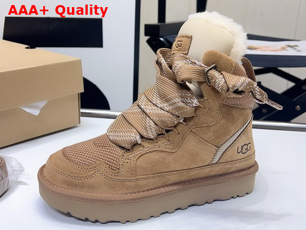 UGG Womens Lowmel Sneaker in Chestnut Replica