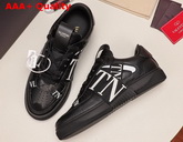 Valentino Calfskin VL7N Sneaker with Bands in Black Replica