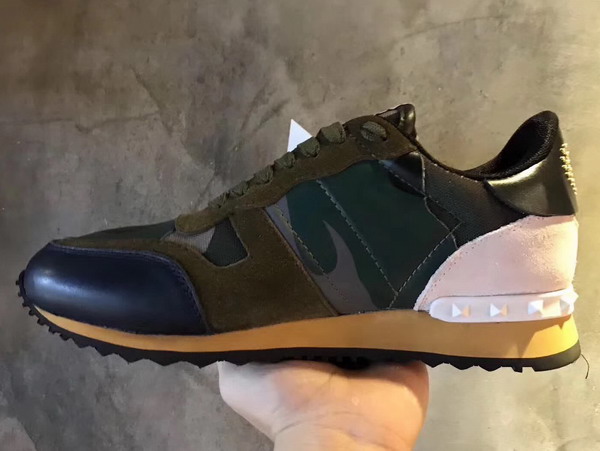 Valentino Camouflage Sneaker Military Green Replica