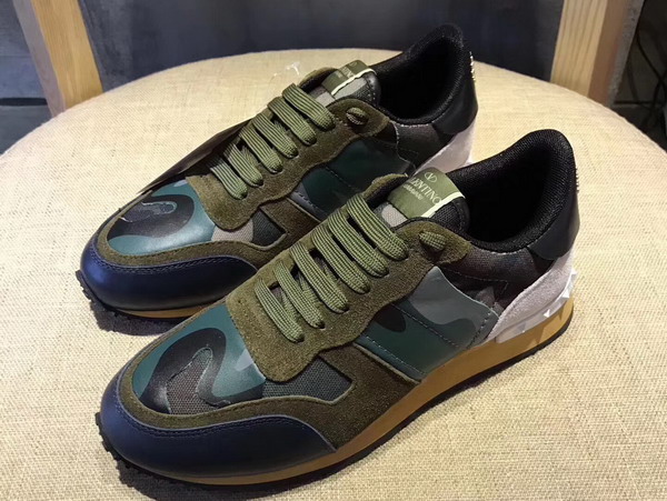 Valentino Camouflage Sneaker Military Green Replica