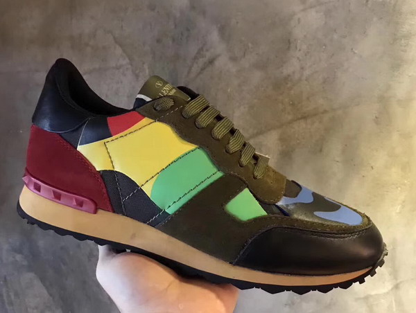 Valentino Camouflage Sneaker Multicolor Replica