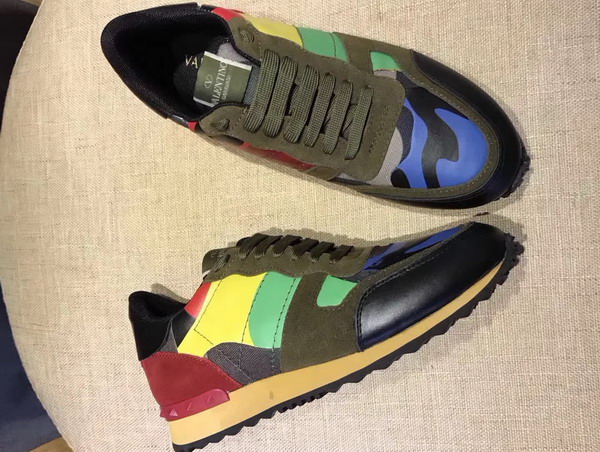 Valentino Camouflage Sneaker Multicolor Replica