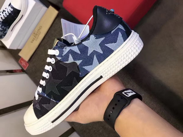 Valentino Camustars Sneaker in Dark Blue Camustars Nylon For Sale