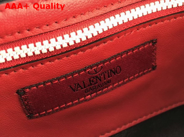 Valentino Free Rockstud Spike Belt Bag in Black Soft Lambskin Leather Replica