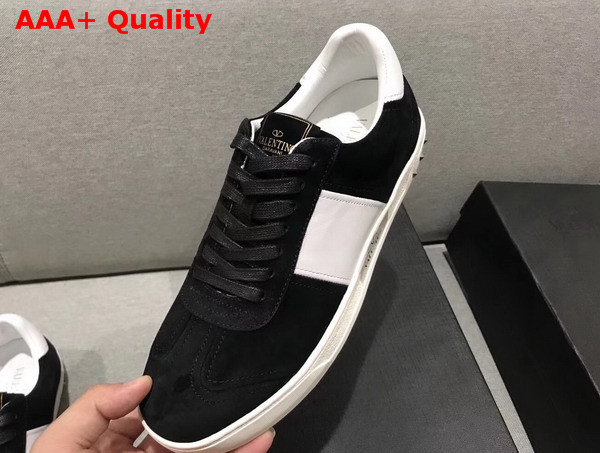 Valentino Garavani Flycrew Sneaker in Black Suede Replica