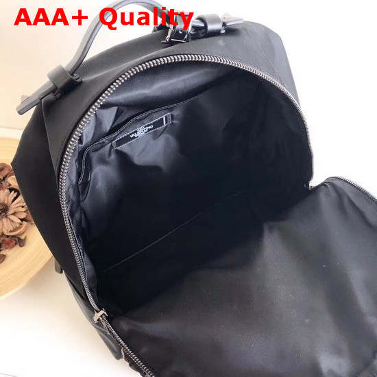 Valentino Garavani Nylon Backpack in Black Replica