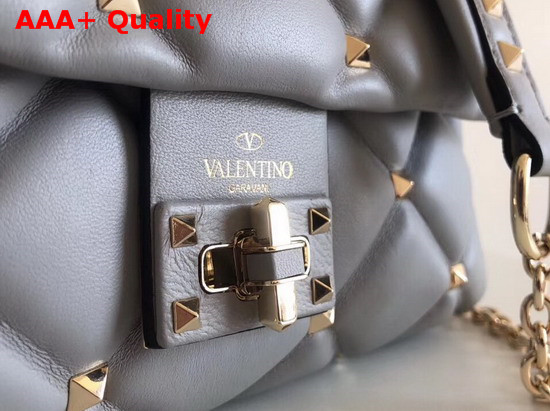 Valentino Garavani Small Candystud Crossbody Bag in Light Blue Replica