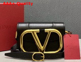 Valentino Garavani Small Supervee Calfskin Crossbody Bag in Black Replica