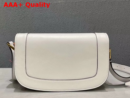 Valentino Garavani Supervee Calfskin Crossbody Bag in Optic White Replica