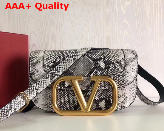 Valentino Garavani Supervee Crossbody Bag in Python Skin Replica