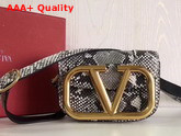 Valentino Garavani Supervee Small Crossbody Bag in Python Skin Replica