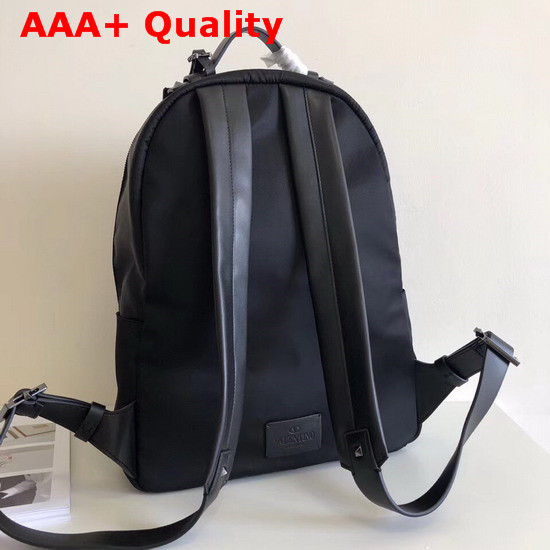 Valentino Garavani VLTN Nylon Backpack in Black Replica