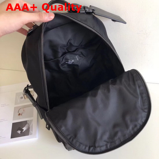 Valentino Garavani VLTN Nylon Backpack in Black Replica