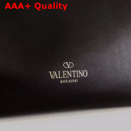 Valentino Garavani VLTN Shopper Bag in Black Calfskin Replica