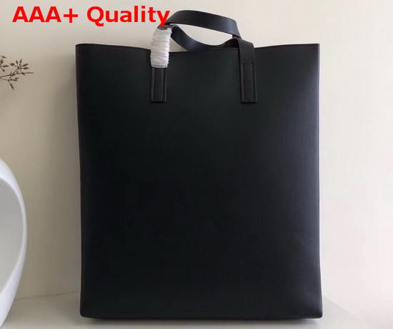 Valentino Long Vring Shopping Tote in Black Calfskin Replica