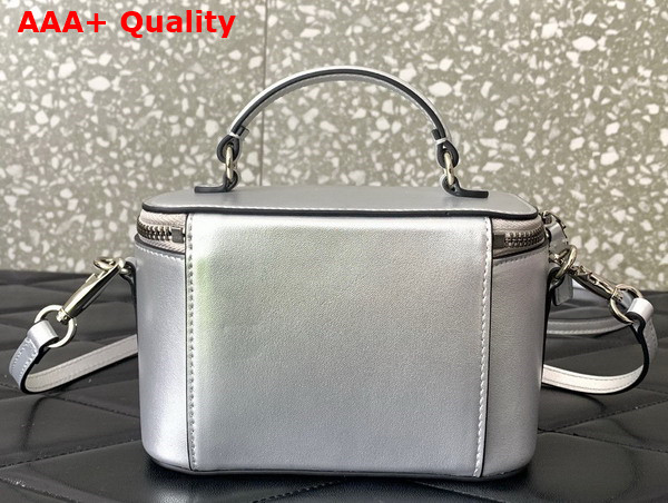 Valentino Mini Loco Calfskin Handbag with Jewel Logo Silver Replica